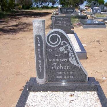 WATT Johan, van der 1959-1987