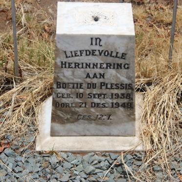 PLESSIS Boetie, du 1938-1949