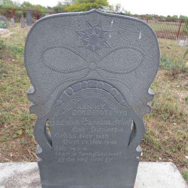RETIEF Jacoba Carolina nee DU PLESSIS 1903-1940