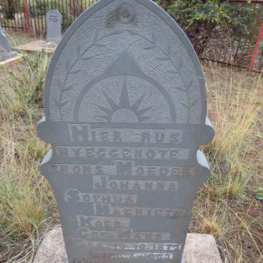 KOEN Johanna Sophua Magrietha nee MANS 1872-1932