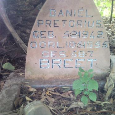 BREET Daniel Pretorius 1942-1955