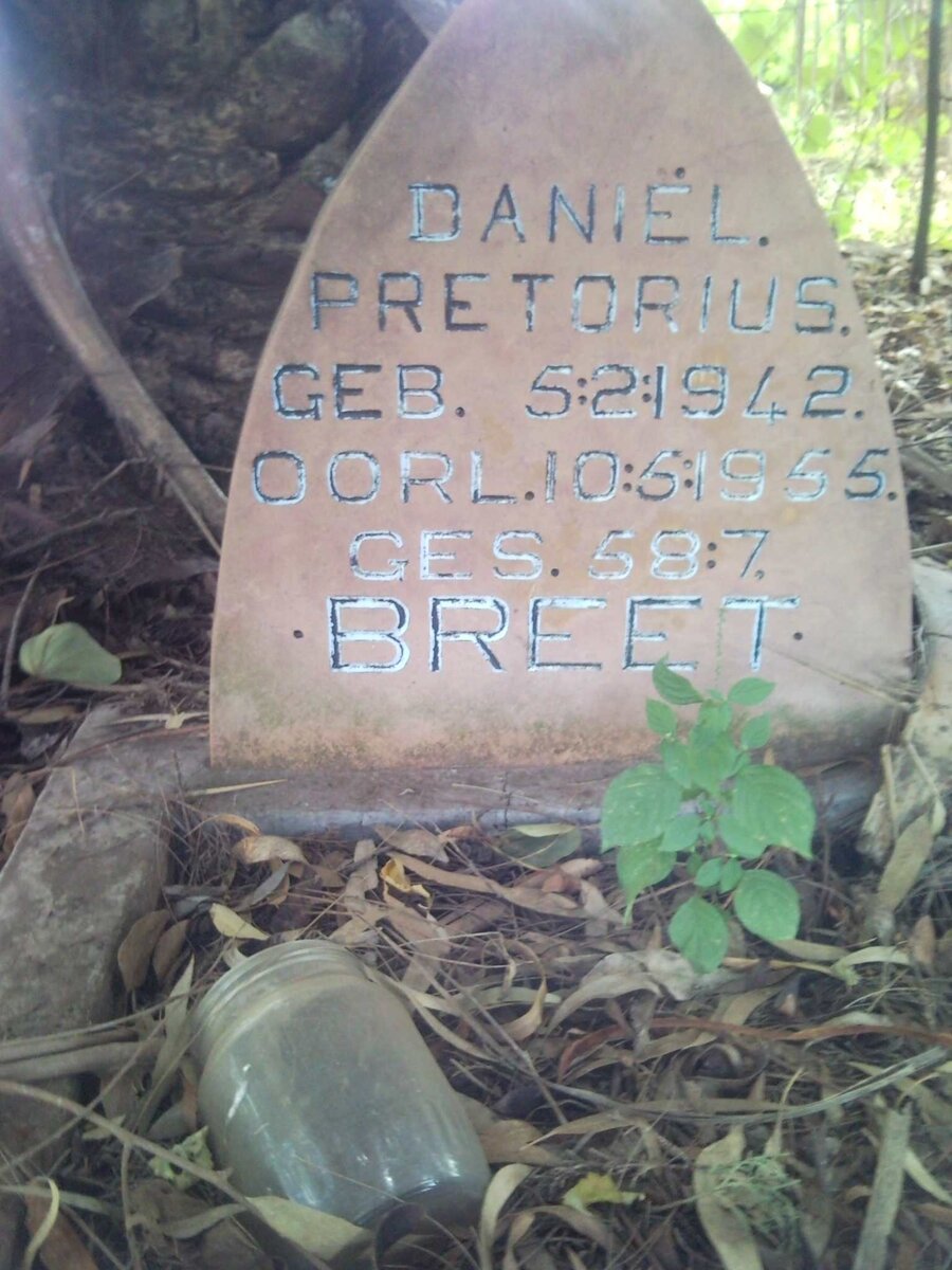 BREET Daniel Pretorius 1942-1955