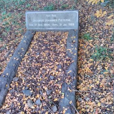 PIETERSE Jacobus Johannes 1864-1928
