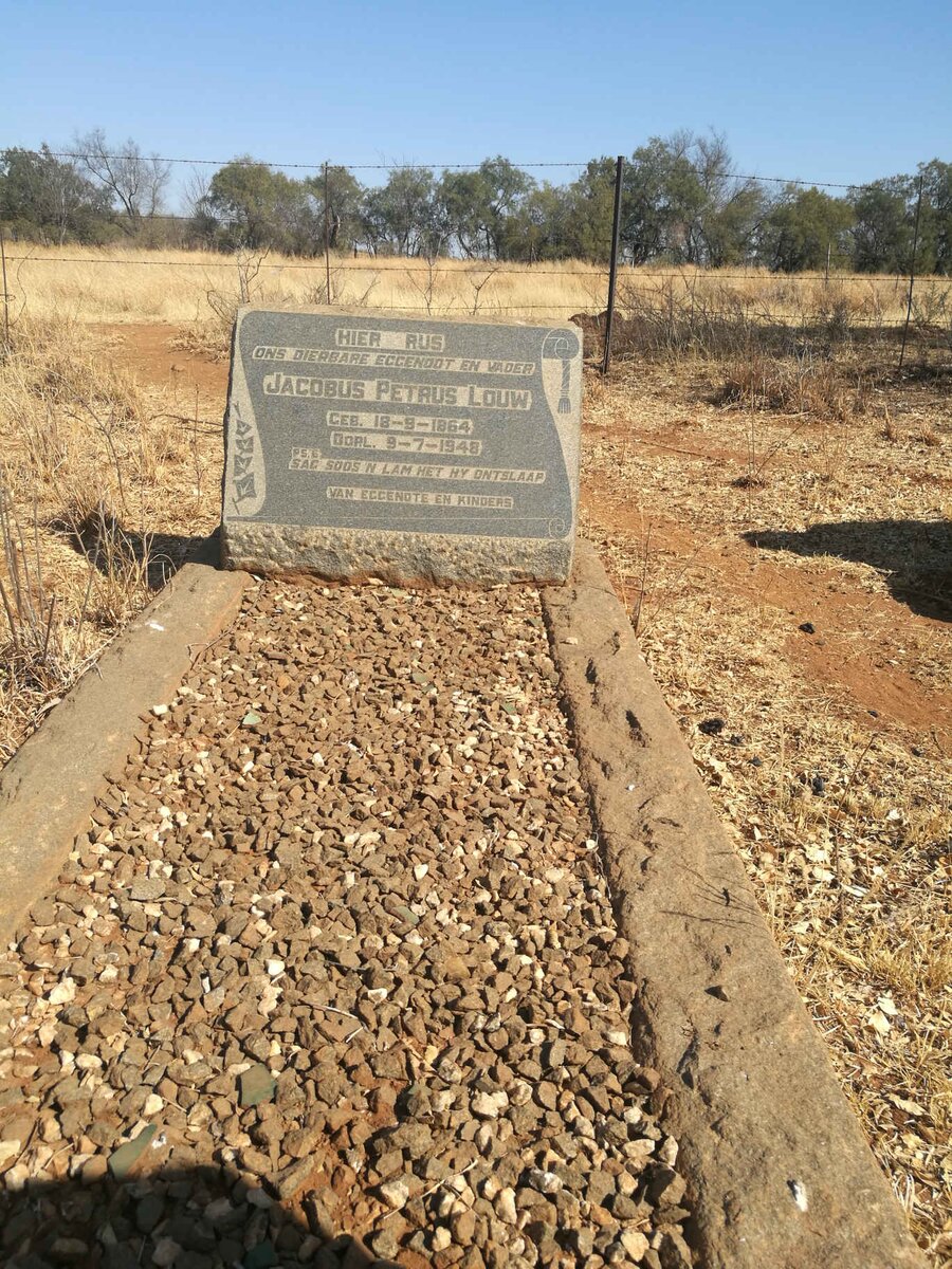 LOUW Jacobus Petrus 1864-1948