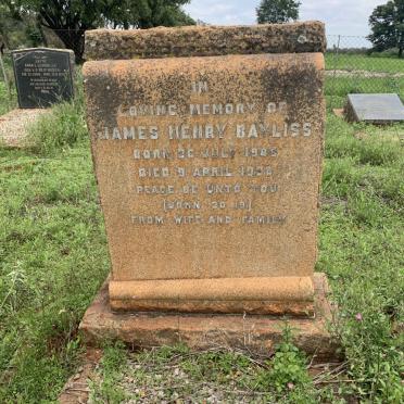 BAYLISS James Henry 1905-1938
