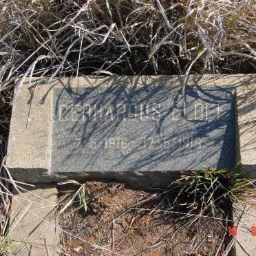 ELOFF Gerhardus 1916-1918