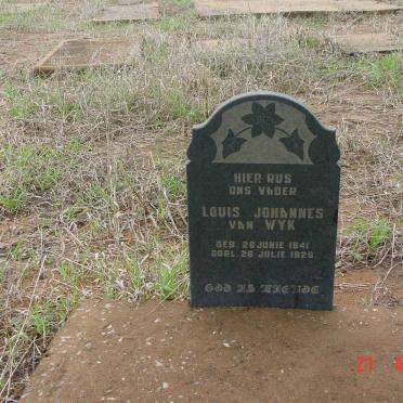 WYK Louis Johannes, van 1841-1926
