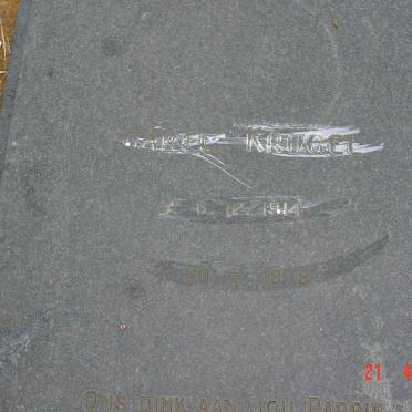 OBERHOLZER Carel Krugel 1914-1978 &amp; Johanna Jacomina 1910-2002