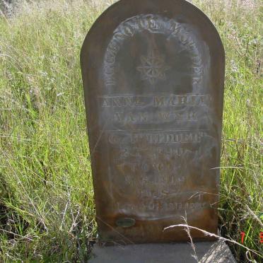 WYK Anna Maria, van nee DE RIDDER 1890-1919