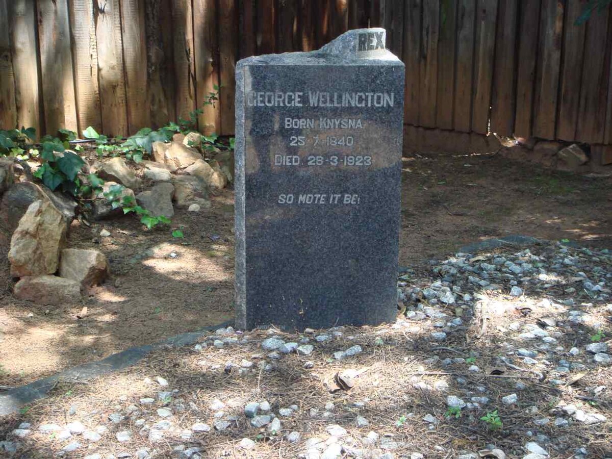 REX George Wellington 1840-1923