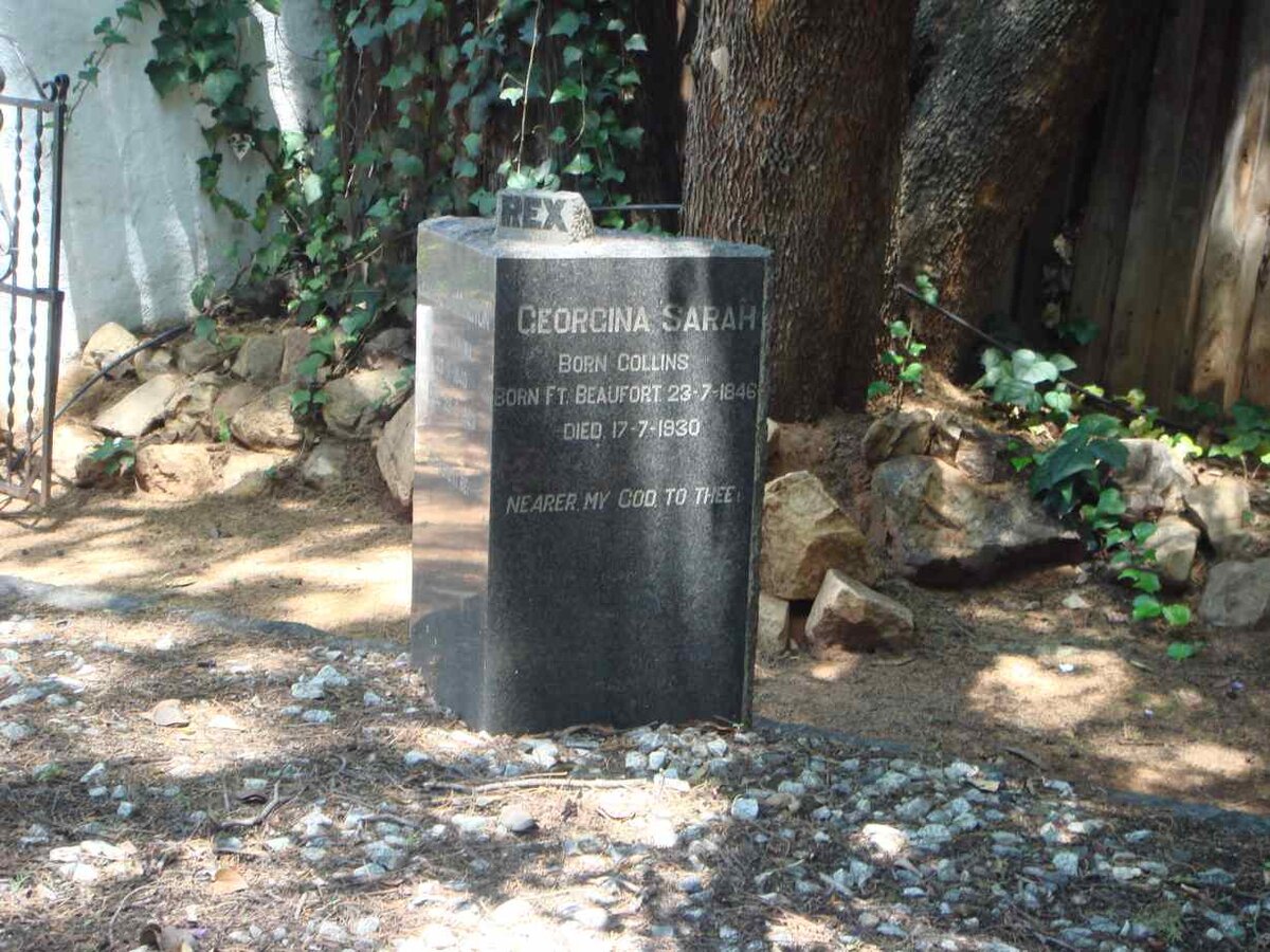REX Georgina Sarah nee COLLINS 1846-1930