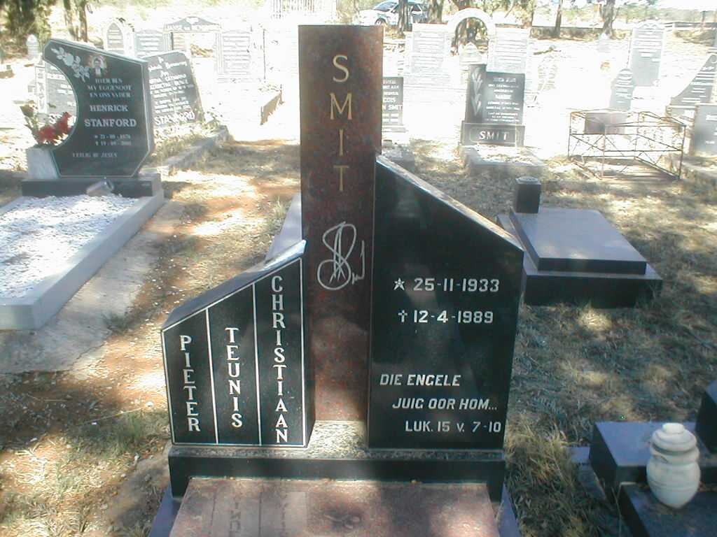 SMIT Pieter Teunis Christiaan 1933-1989