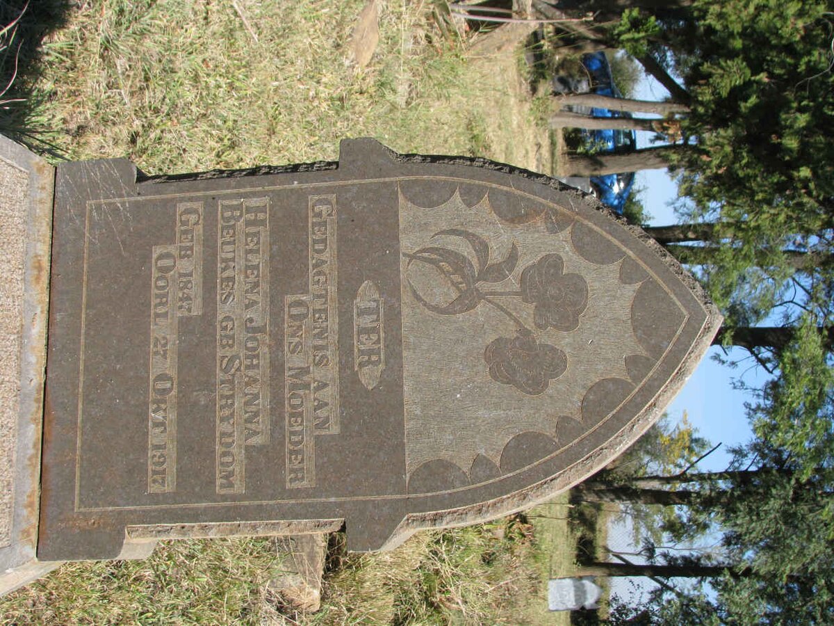 BEUKES Helena Johanna nee STRYDOM 1847-1917