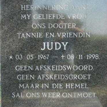 VENTER Judy 1967-1998