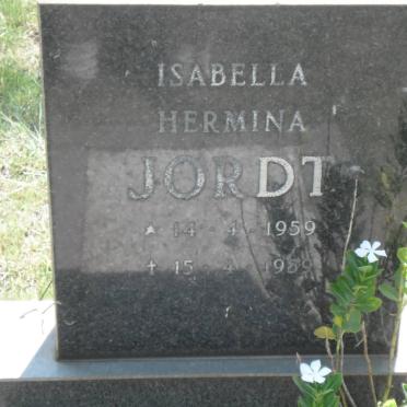 JORDT Isabella Hermina 1959-1959