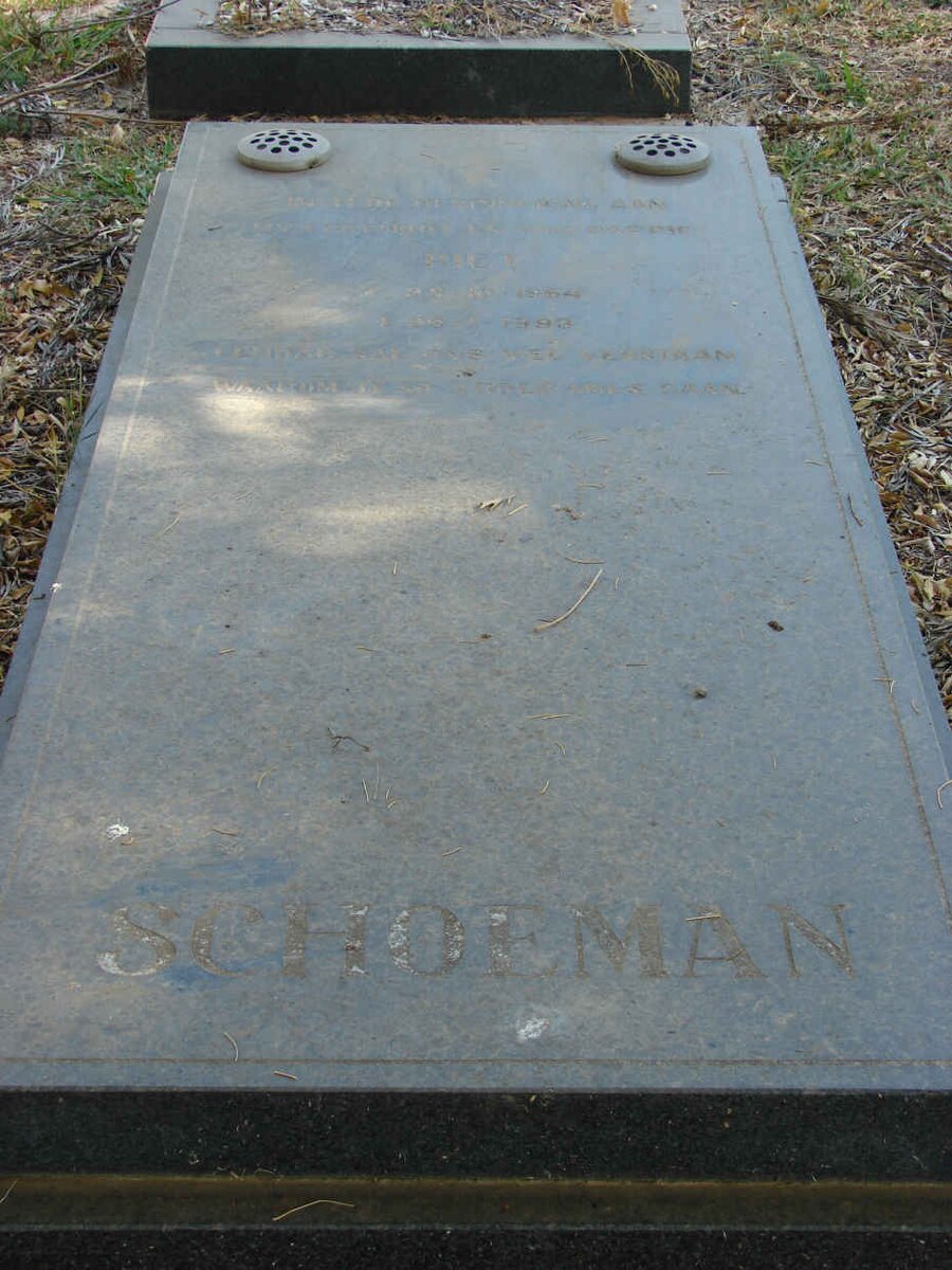 SCHOEMAN Piet 1964-1993