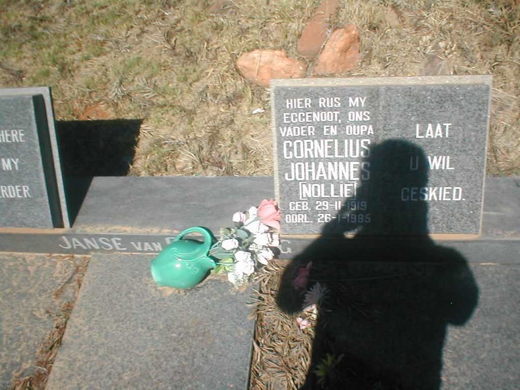 RENSBURG Cornelius Johannes, Janse van 1919-1985