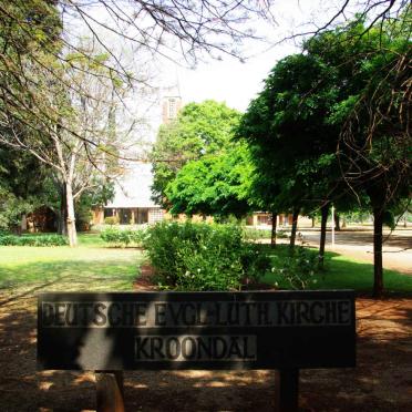 North West, RUSTENBURG district, Kroondal, Lutheran Church, cemetery