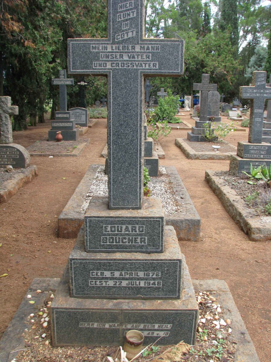 BOUCHER Eduard 1876-1948