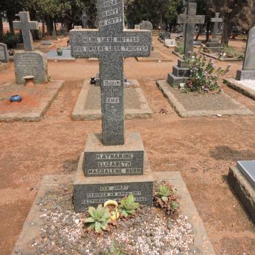 BUBB Katharine Elizabeth Magdalene 1917-1946