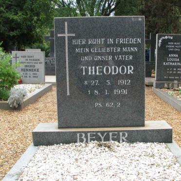 BEYER Theodor 1912-1991