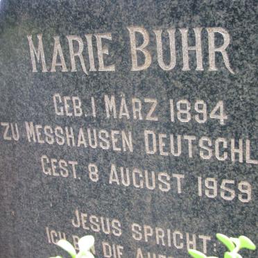 BUHR Marie 1894-1959