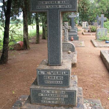 BEHRENS A.H. Wilhelm 1854-1948