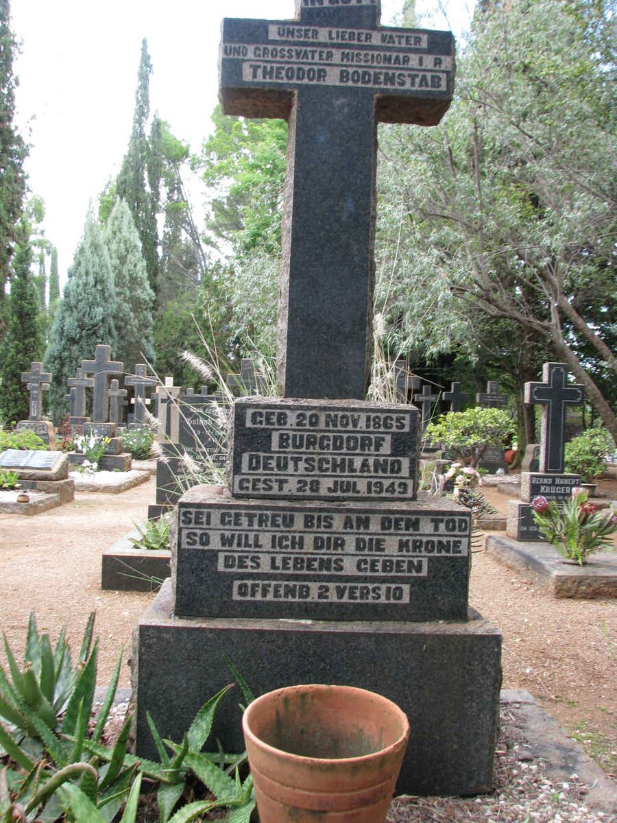 BODENSTAB Theodor 1865-1949