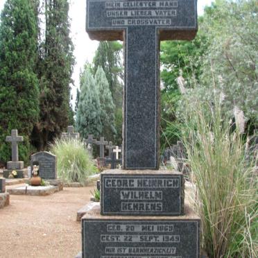 BEHRENS Georg Heinrich Wilhelm 1869-1949