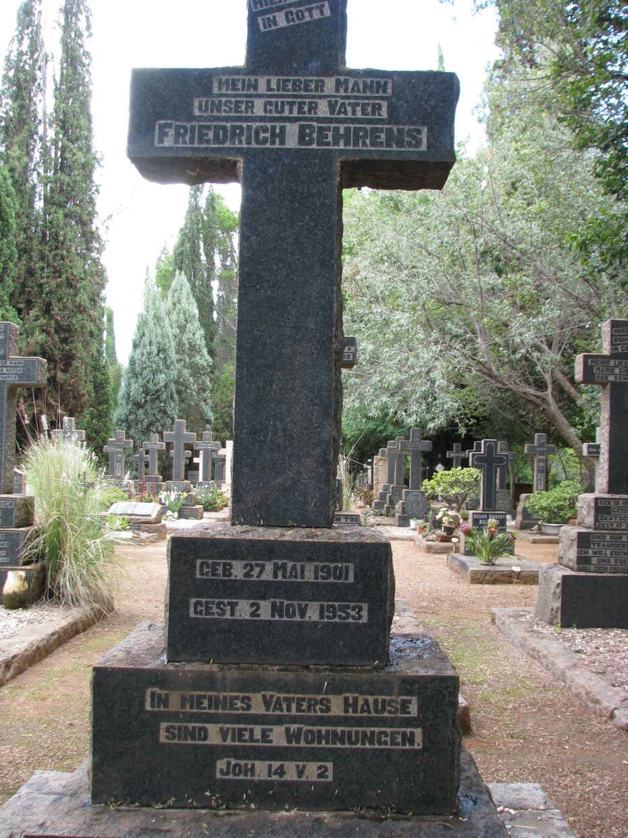 BEHRENS Friedrich 1901-1953