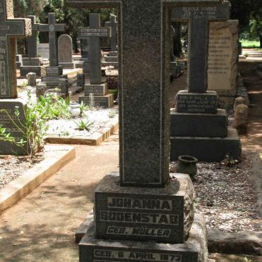 BODENSTAB Johanna nee MULLER 1873-1943