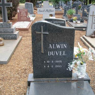 DUVEL Alwin 1908-1993