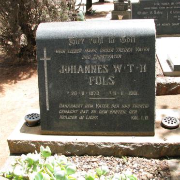 FULS Johannes W.T.H. 1873-1961