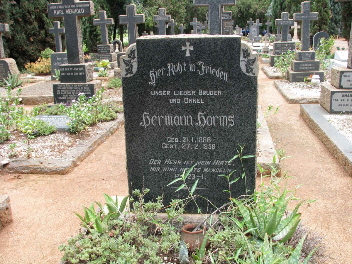 HARMS Hermann 1886-1958