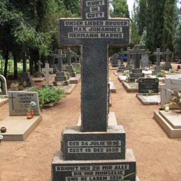 HARMS Max Johannes Hermann 1896-1950