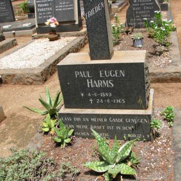 HARMS Paul Eugen 1889-1965