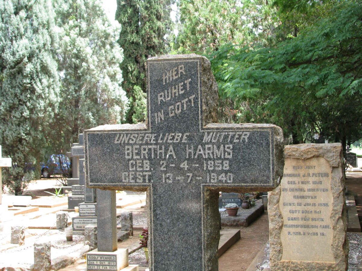 HARMS Bertha 1858-1940