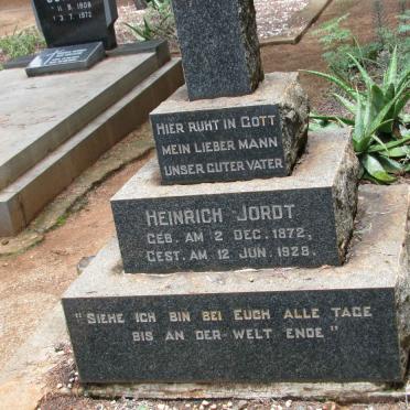 JORDT Heinrich 1872-1928