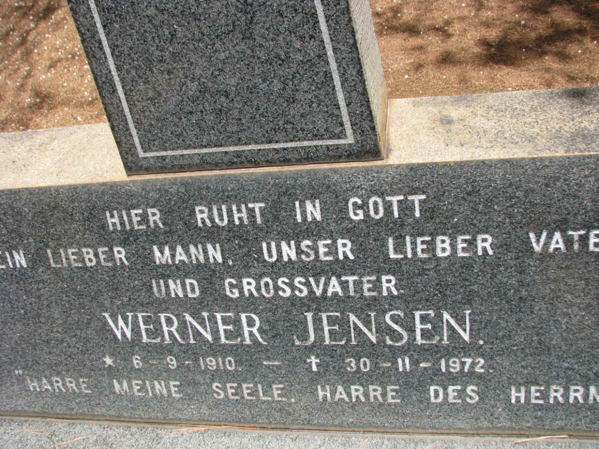 JENSEN Werner 1910-1972