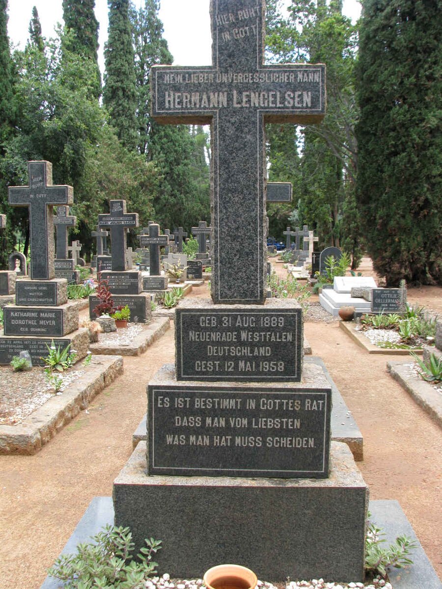 LENGELSEN Hermann 1889-1958