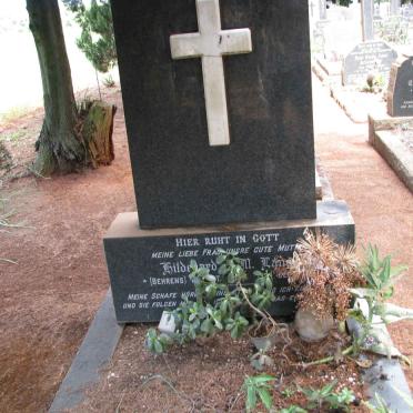 LANGE Hildegard J.M. nee BEHRENS 1894-1962