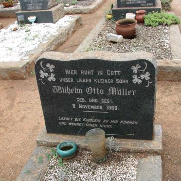 MULLER Wilhelm Otto 1960-1960