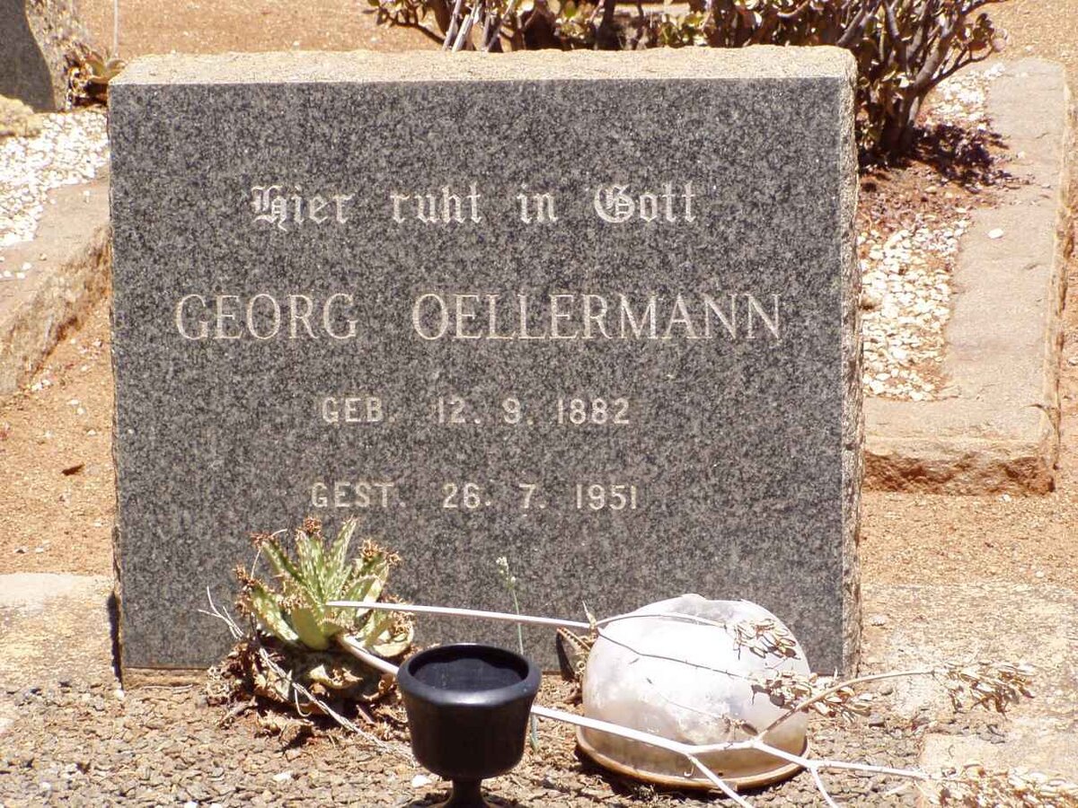 OELLERMANN Georg 1882-1951