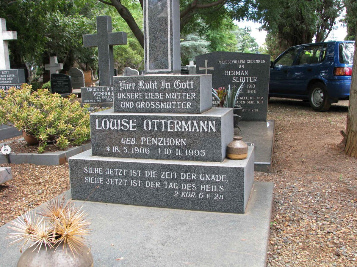 OTTERMANN Louise nee PENZHORN 1906-1995