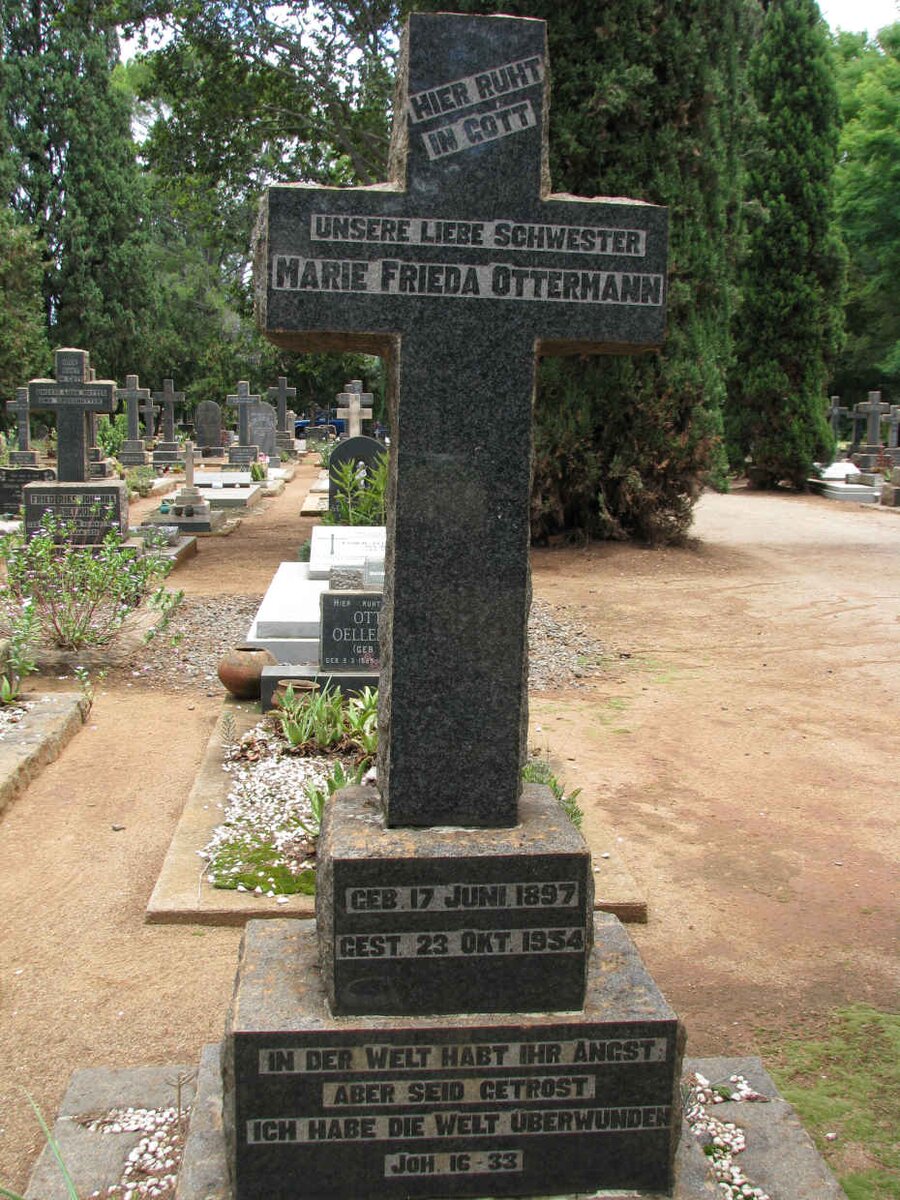 OTTERMANN Marie Frieda 1897-1954