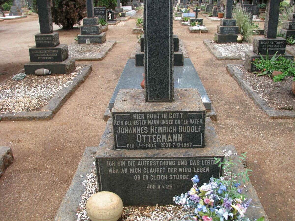 OTTERMANN Johannes Heinrich Rudolf 1905-1957