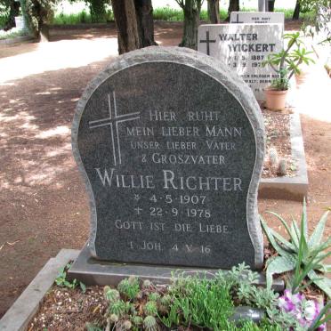 RICHTER Willie 1907-1978