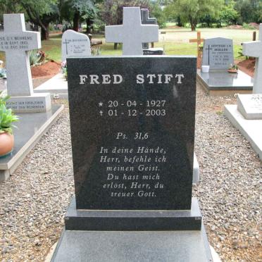 STIFT Fred 1927-2003