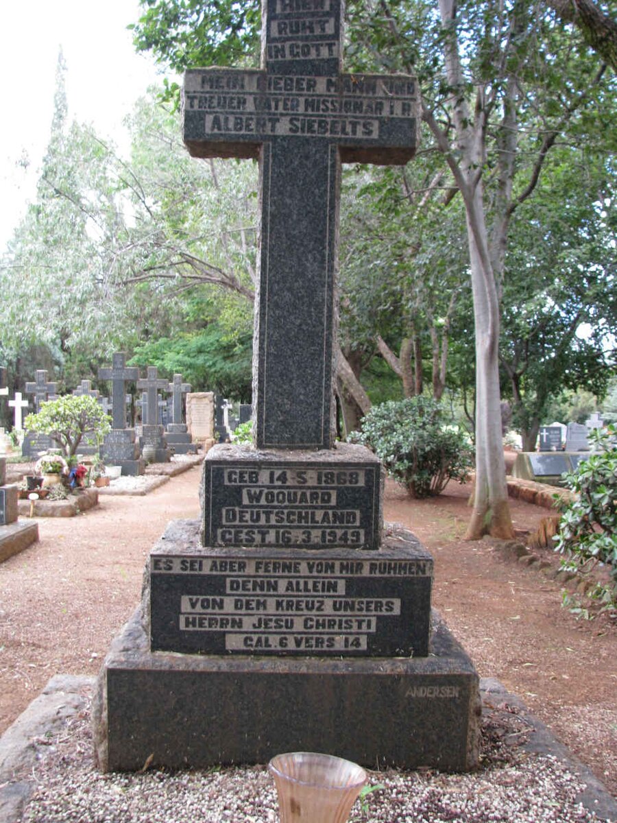 SIEBELTS Albert 1868-1949