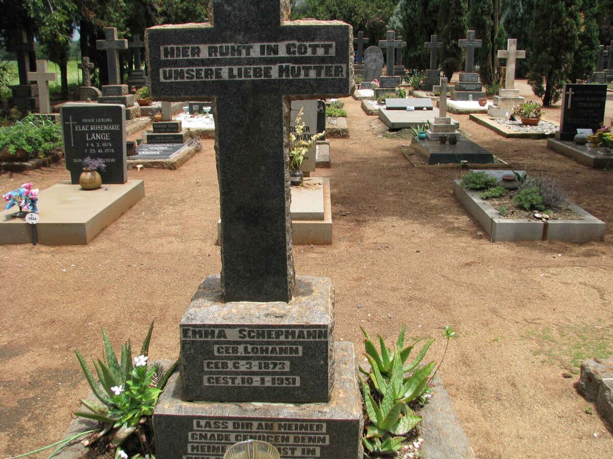 SCHEPMANN Emma nee LOHANN 1873-1951